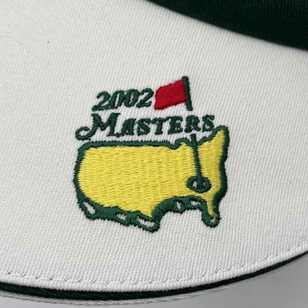 VINTAGE 2002 Masters Golf‎ PGA Dated Sun Visor Texann Texace Made In USA NEW NWT